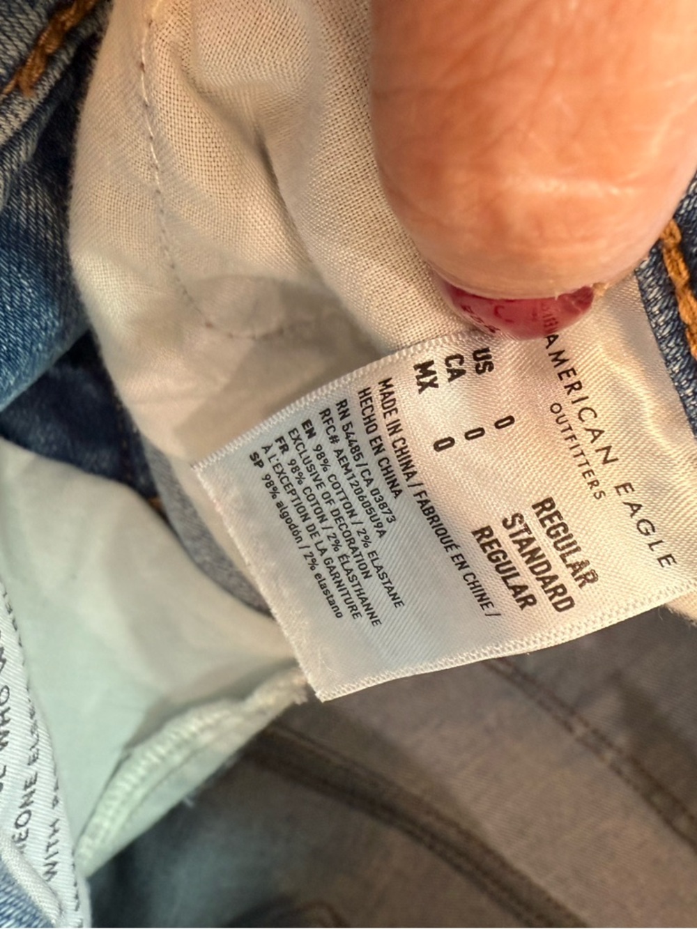American Eagle Jegging , Sz 0 - Picture 4 of 10